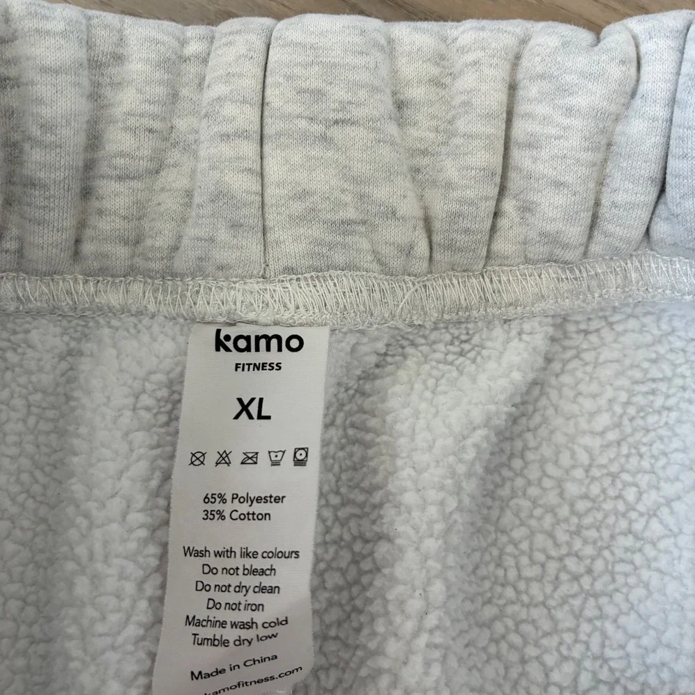 Kamo Fitness Sweat Shorts Heather Grey Lounge Athleisure Size XL‎